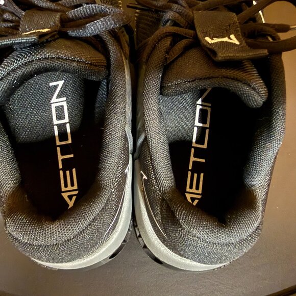 Nike Metcon 9 Women’s Size 8.5 Black Training Shoes DZ2537-001 EUC - Picture 6 of 7